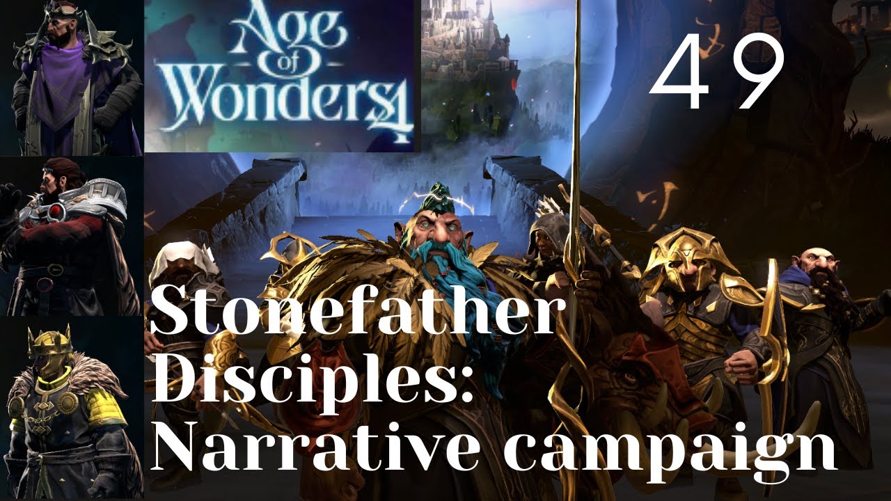 Stonefather Disciples A Narrative campaign | BRUTAL Age of Wonders 4 ep49