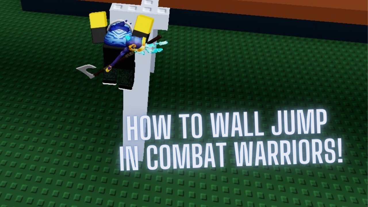 How to wall jump in Combat Warriors! (easiest way) YouTube