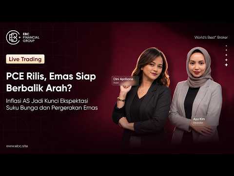 PCE Inflasi AS Malam Ini Siap Hantam Emas: Trading Plan Terbaru