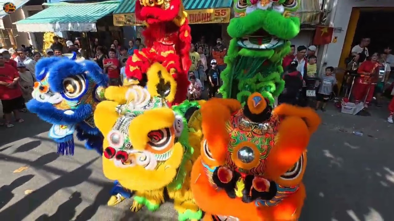 五福临门 舞狮 越南仁义堂