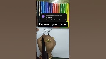 comment your name #viralreels #calligraphymasters #calligraphy #calligrapher