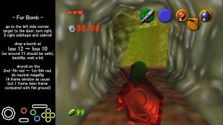 Jabu Ground Clip Setup for Timer Freeze (N64 AD)