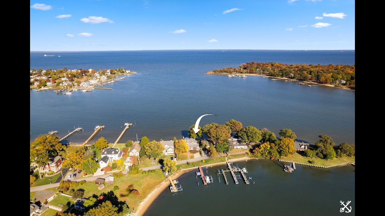 Bodkin Creek Waterfront Just Listed 2148 Poplar Ridge Pasadena, MD