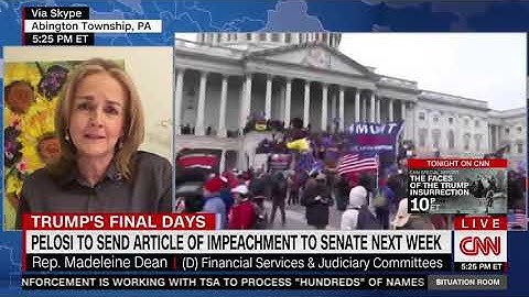 Rep. Dean discusses the upcoming Senate impeachment trial with Wolf Blitzer