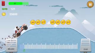 لعبة السيارات على التلال screenshot 3