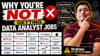 WHY YOU’RE NOT GETTING DATA ANALYST JOBS