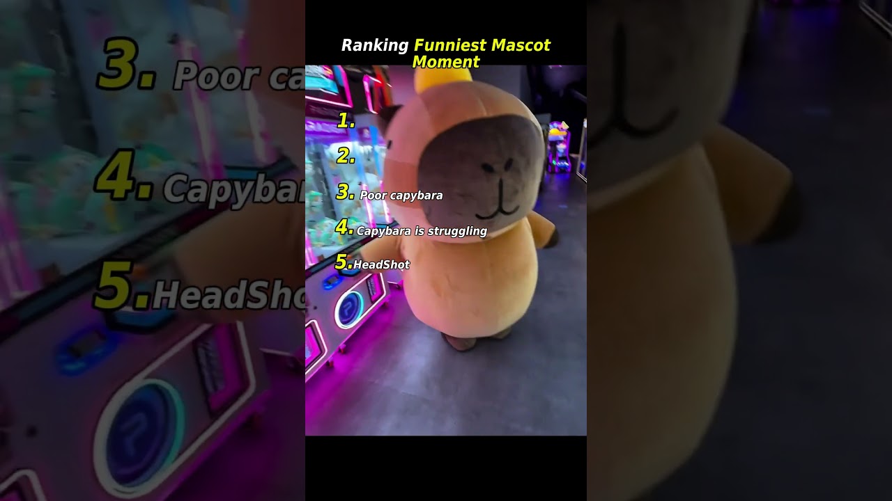 Funniest Mascot Moment. 