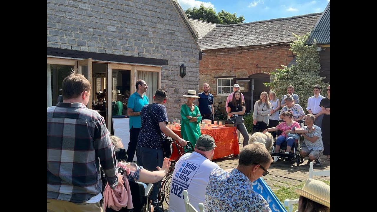 Tea party for the Oxford Group of the Silver Lining Charity