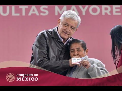 Presentación del programa #PensiónParaAdultosMayores con el presidente Andrés Manuel López Obrador