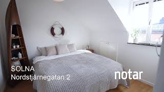 Såld, 2A 57M2 2439 Kr Avg, Solna Haga Norra Via Notar Mäklare Solna