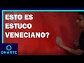 🙌🙌Estuco VENECIANO rojo VIVO beta NEGRA DIY # 222💹