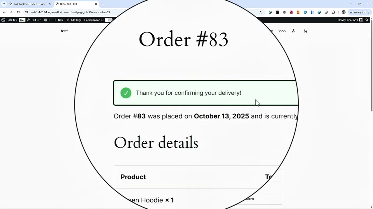 Free PDF receipt, packing slips, invoice for Woocommerce (2025)