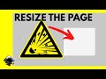 How to Fix Your Inkscape Page Size In Seconds