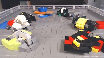 Lego Battlebots Fight Night Icewave vs Cobalt!