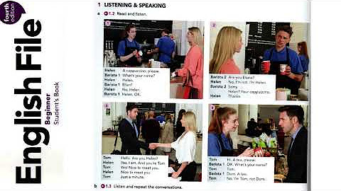 English File beginner 4th edition Students' Book - YouTube