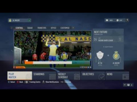FIFA 23 AL TAI V AL NASSR ROSHN SAUDI LEAGUE 1080 FULHD 60 FPS Ps4