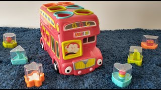 Shape Sorting Bus by Early Learning Centre to teach shapes and colours