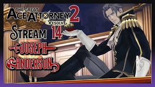 a queue of pertinent witnesses | The Great Ace Attorney 2 Stream 14 (final)