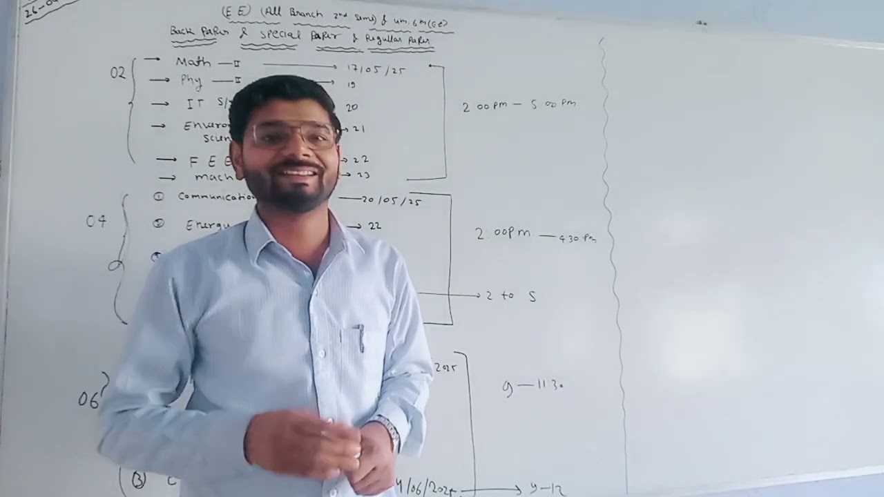 BTE UP  New time table देखना न भूले 