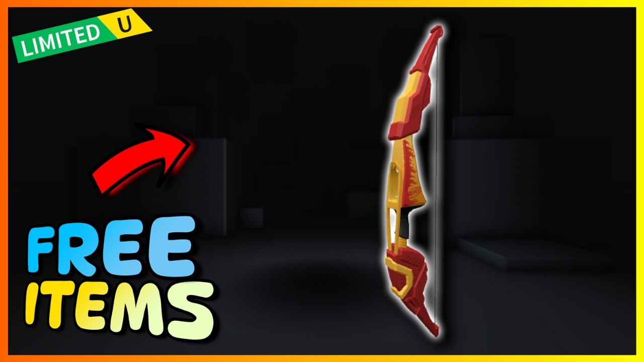 Новые БЕСПЛАТНЫЕ ОГРАНИЧЕННЫЕ предметы UGC "Nerf Pyrostrike Megabow"🔥🤩😍😱, Как получить БЕСПЛАТНЫЙ...