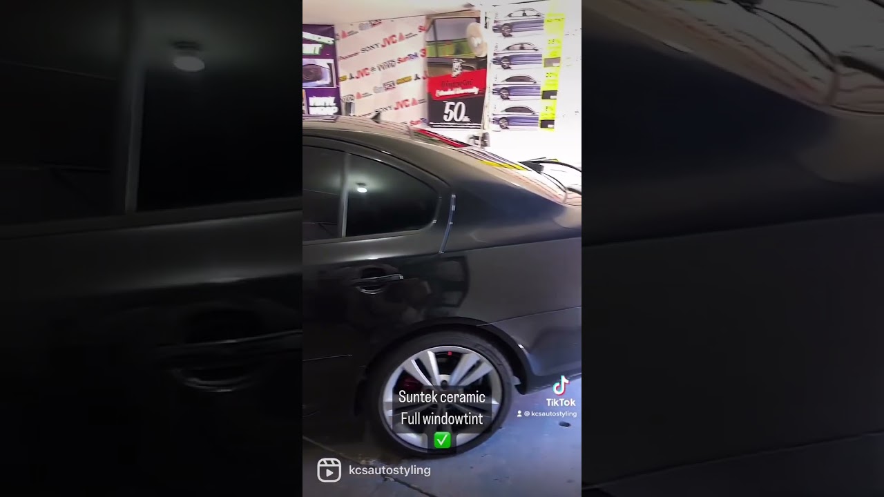 Octavia RS | old tint removal and re tint