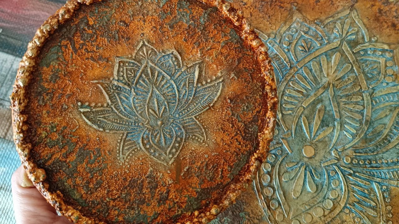 Pas Efekti Uygulaması | Pas Görünümlü Pano Boyama