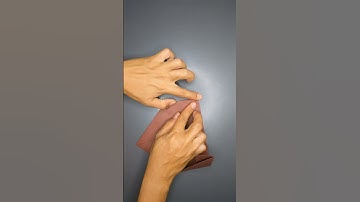 How to make a small paper envelope step by step