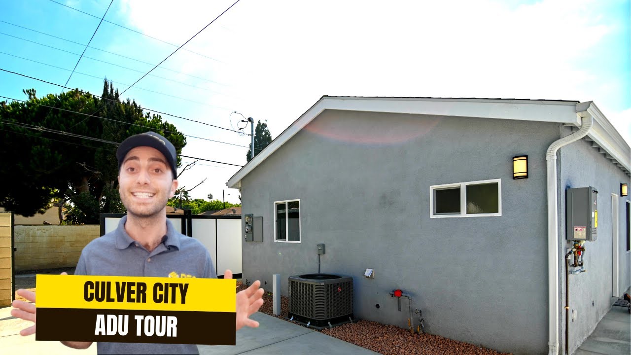ADU PROPERTY TOUR GARAGE CONVERSION CULVER CITY YouTube