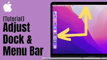 How To Adjust Dock and Menu Bar Settings In MacBook [Tutorial]