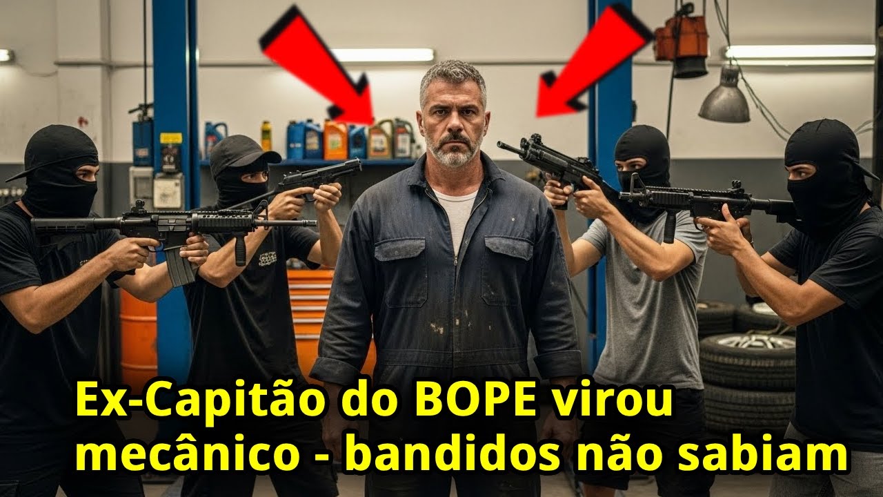 O CV Invadiu Oficina Mecânica em Duque de Caxias-RJ — Dono Era Ex-Capitão do BOPE do Rio