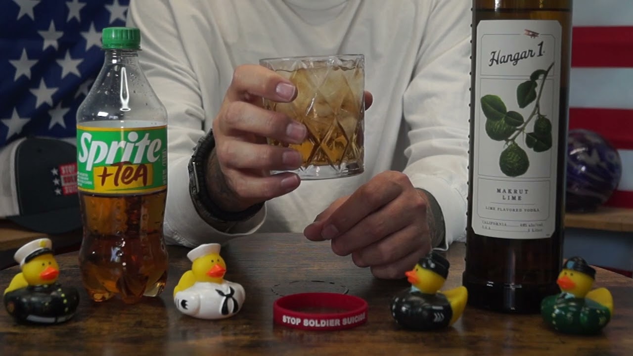 Jerome Sochowski - Hangar 1 Makrut Lime Rum & Sprite + Tea