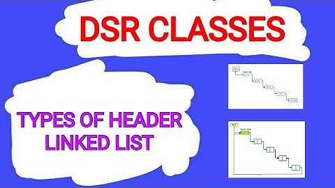 Header Linked List||Types of Header Linked List||Data Structures