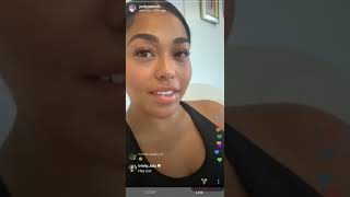 JORDYN WOODS IG LIVE