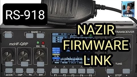 NAZIR - RS-918 ,  FIRMWARE DOWNLOAD LINK , (Not ! orange Buttons)