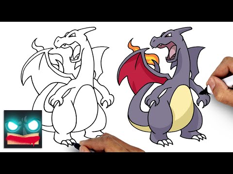 Cómo dibujar a Charizard | Pokemon