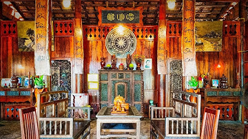 ngôi nhà được làm từ 4000 CÂY DỪA ở Vĩnh Long