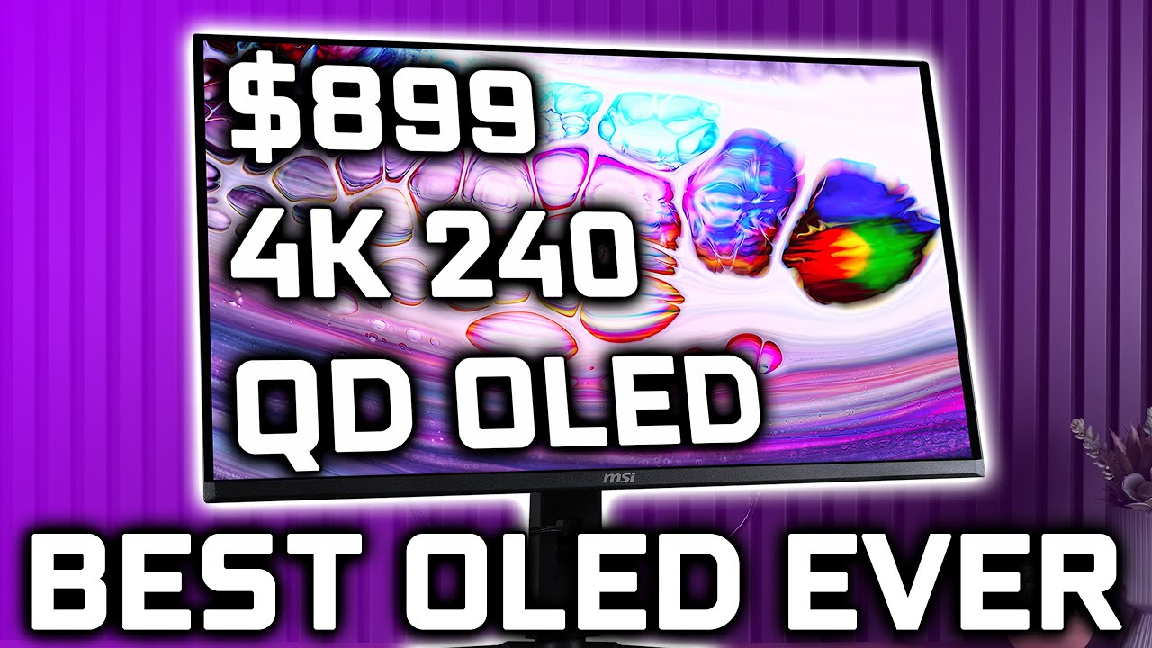 Buy It - MSI MAG 321UPX (4K 240Hz QD OLED) Monitor Review - YouTube