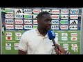 Faé Emerse au micro d’Yves Boris après la qualification des éléphants en 16e de Finale