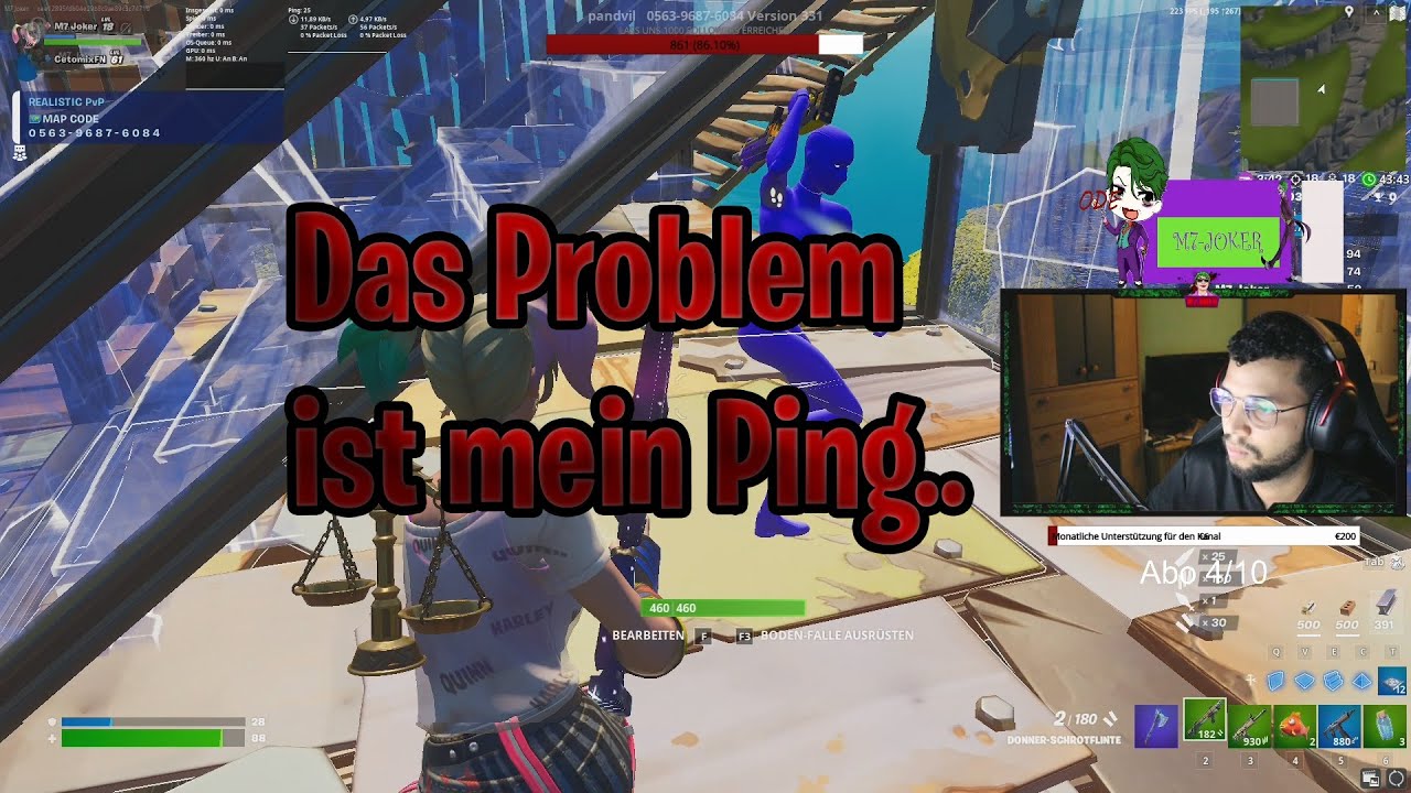 Das Problem ist mein Ping YouTube