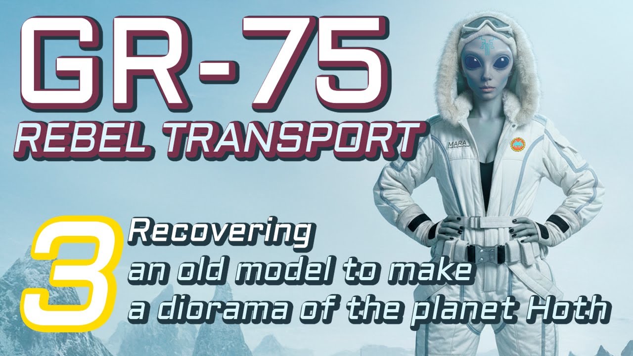 Восстановление модели GR-75 1992 года | Добавление оптоволокна для создания реалистичных окон (Зв...