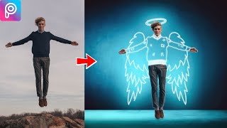 Picsart Tutorial Editing - How To Create Wings Line in Picsart Application screenshot 4