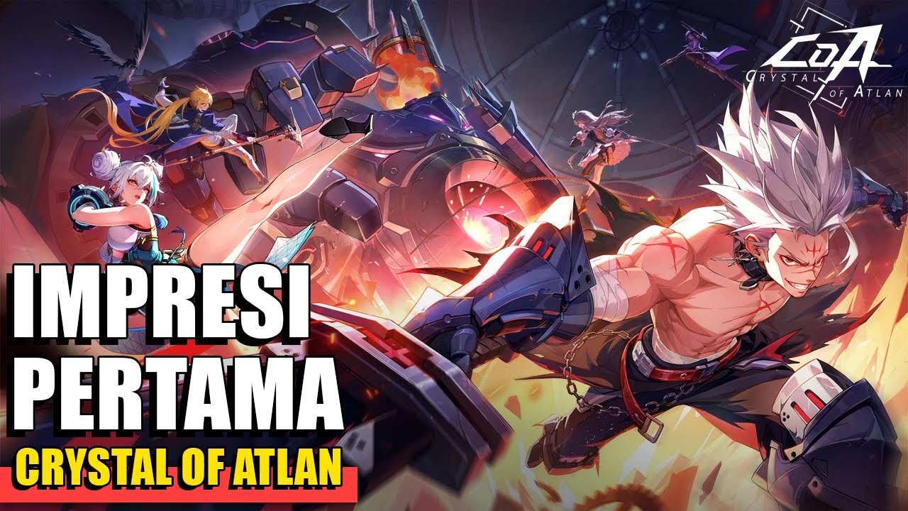 MMO Action RPG Terbaik di Mobile & PC! - Crystal of Atlan