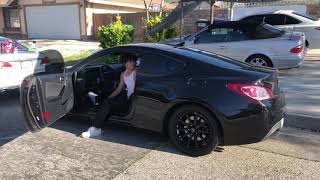 2012 Hyundai Genesis Coupe 2.0T Rev with K&N AIR INTAKE