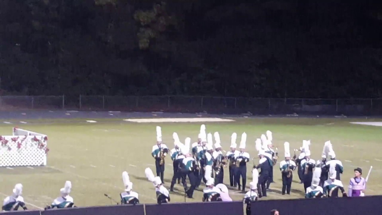 Cary High School Marching Band Saxophone Feature Finals Preshow at Sanderson 10/28 YouTube