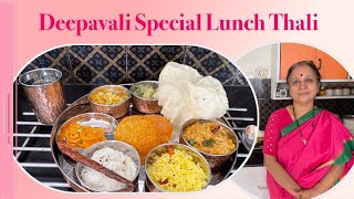 Deepavali Festival    Special  Lunch Thali    South Indian Special  