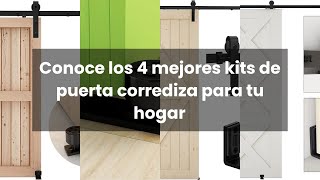 Kit puerta corrediza: Conoce los 4 mejores kits de puerta corrediza para tu hogar