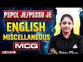 Pspcl Je/Psssb Je English Miscellaneous Mcq By Reetika Mam