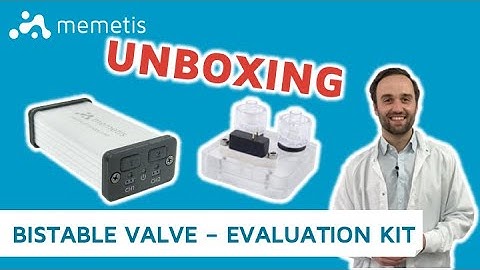 memetis BISTABLE MICRO VALVE | Evaluation Kit Unboxing | Shape Memory Valve