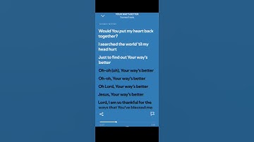 Thumbnail of YOUR WAYS BETTER- Forrest Frank #spotify #lyrics