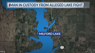 Fight leads to alleged attempted drowning at Milford Lake’s Nudie Beach, arrest made